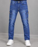 New Men's 6 Pocket Denim Pant - Image 2